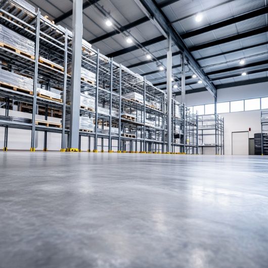 Bedrijfspand met industrievloer