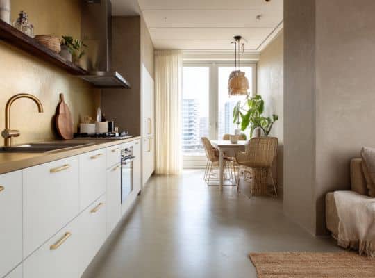 Keuken gietvloer Arnhem